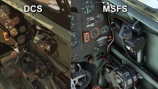 MSFS vs DCS: Spitfire LF Mk.IX Startup procedure