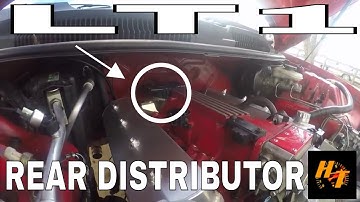 LT1 411 LS1 pcm swap part 1: Rear distributor conversion