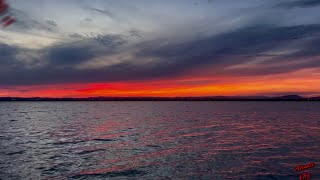 Relaxé Vousmagnifique Vue De Coucher De Soleil