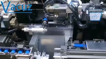 High Frequency Transformer Coil Automatic Teflon Tube Insertion Winding Taping Casing Machine