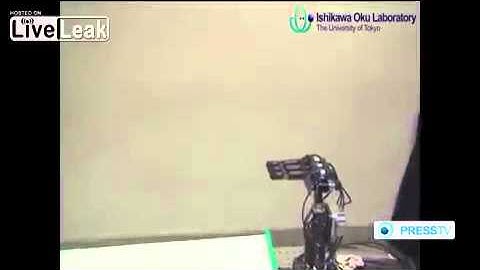 Japanese robot unbeatable at rock-paper-scissors