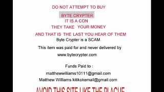 ByteCrypter WARNING