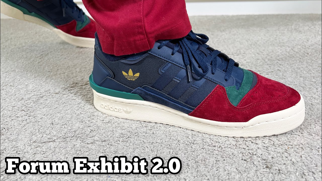 【Adidas】☆お洒落スニーカー☆FORUM EXHIBIT LOW SHOES Adidas Forum Exhibit Low 2.0 Review& On foot - YouTube