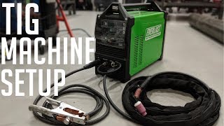 How to Setup a TIG Welder (Everlast 210EXT)