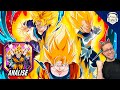 REACT E ANÁLISE - Goku &amp; Vegeta &amp; Trunks | Dragon Ball Z Dokkan Battle