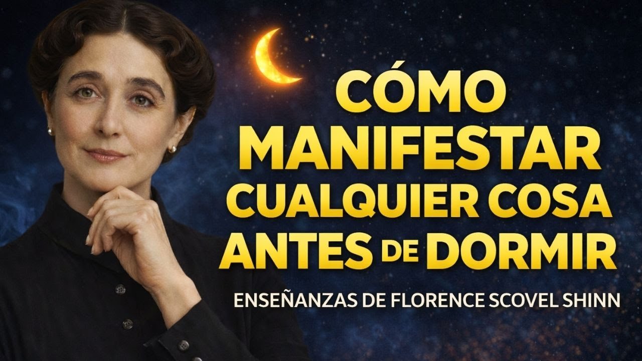 CÓMO MANIFESTAR CUALQUIER COSA ANTES DE DORMIR  ENSEÑANZAS DE FLORENCE SCOVEL SHINN