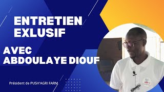 Abdoulaye Diouf, nous dit Tout sur PUSH'AGRI FARM.