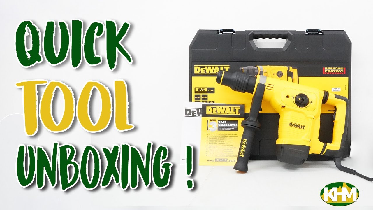 Dewalt D25810K SDS Max Chipping Hammer - Ideal for Light