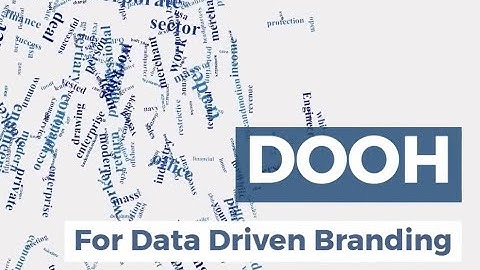 DOOH For Data Driven Branding