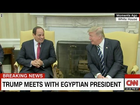 ترامب للسيسي آمل أنك أعجبت بي أكثر