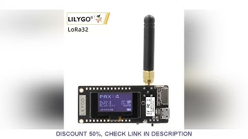 LILYGO® TTGO LoRa32 V2.1_1.6 Version 433/868/915Mhz ESP32 LoRa OLED 0.96 Inch SD Card Bluetooth WIFI