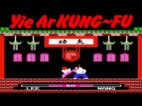 Yie Ar Kung-Fu gameplay NES/Dendy/Famicom 