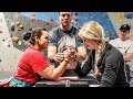 Pro Arm Wrestler Tries Rock Climbing | Devon Larratt