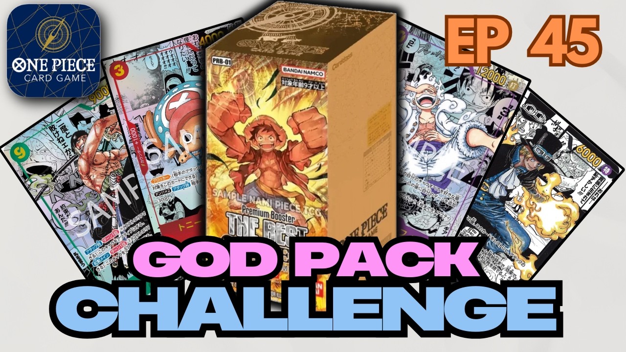 ANOTHER CHANCE AT A MANGA GOD PACK!! * - One Piece Card Game GOD