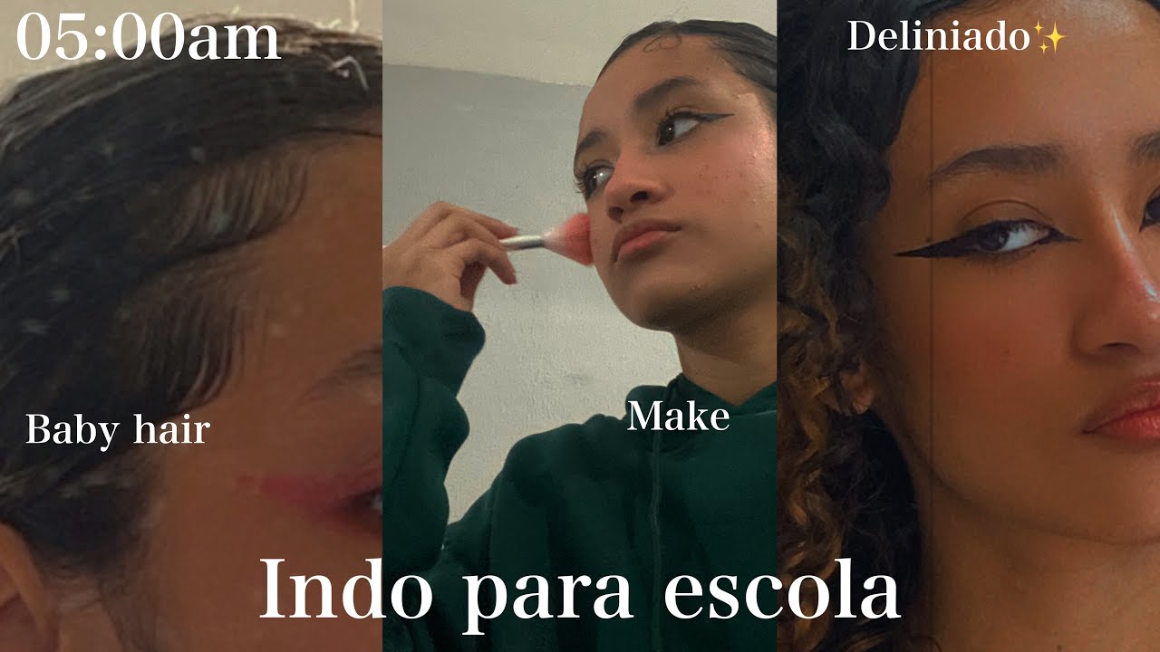 ARRUME-SE comigo para A ESCOLA! + acordando 