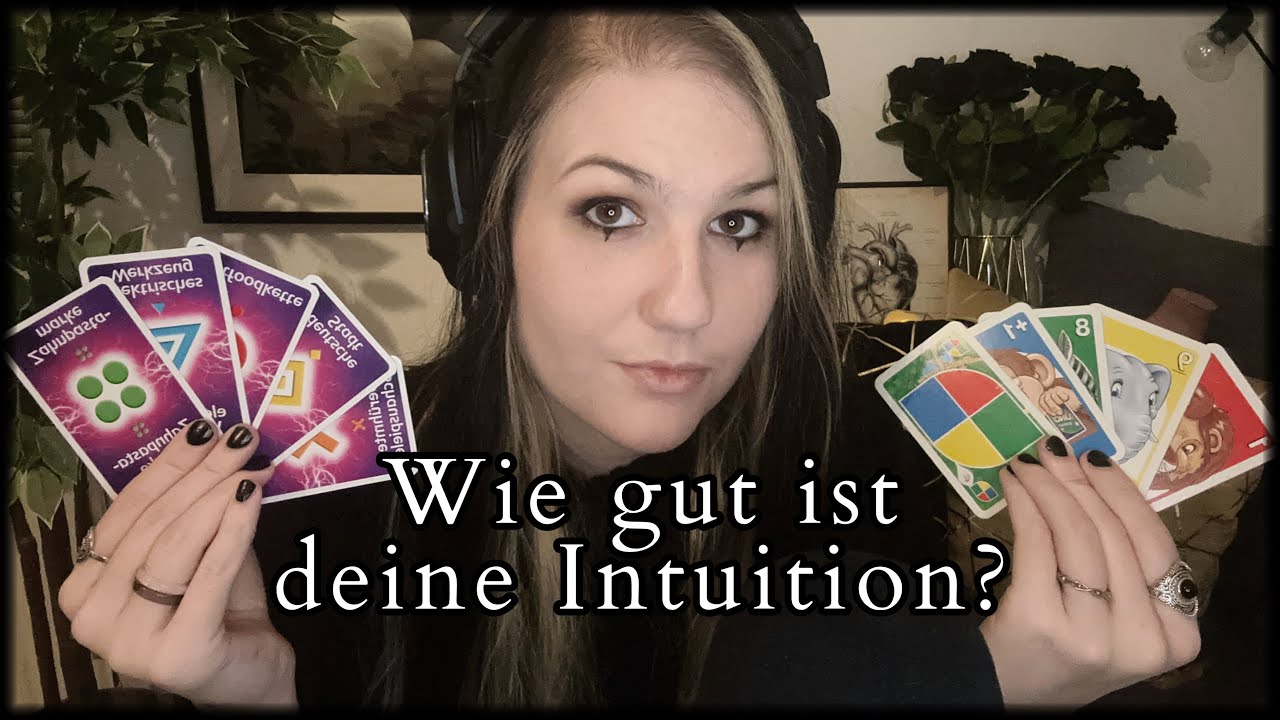 ASMR | entspannender ✨Intuitionstest✨🃏| Testing your Intuition✨| soft spoken, whispering, german