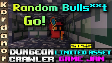 Random Bulls**t Go! - Playing DungeonCrawler Limited Asset GameJam 2025 Submissions