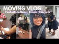 MOVING VLOG #2: CLOSING DAY! PURCHASING A HOME! + NEW HOUSE ERRANDS .