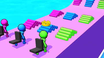 LADDER RACE 🌈👸💚 Gameplay All Levels Walkthrough iOS, Android New Game Update Mobile Game Max Pro