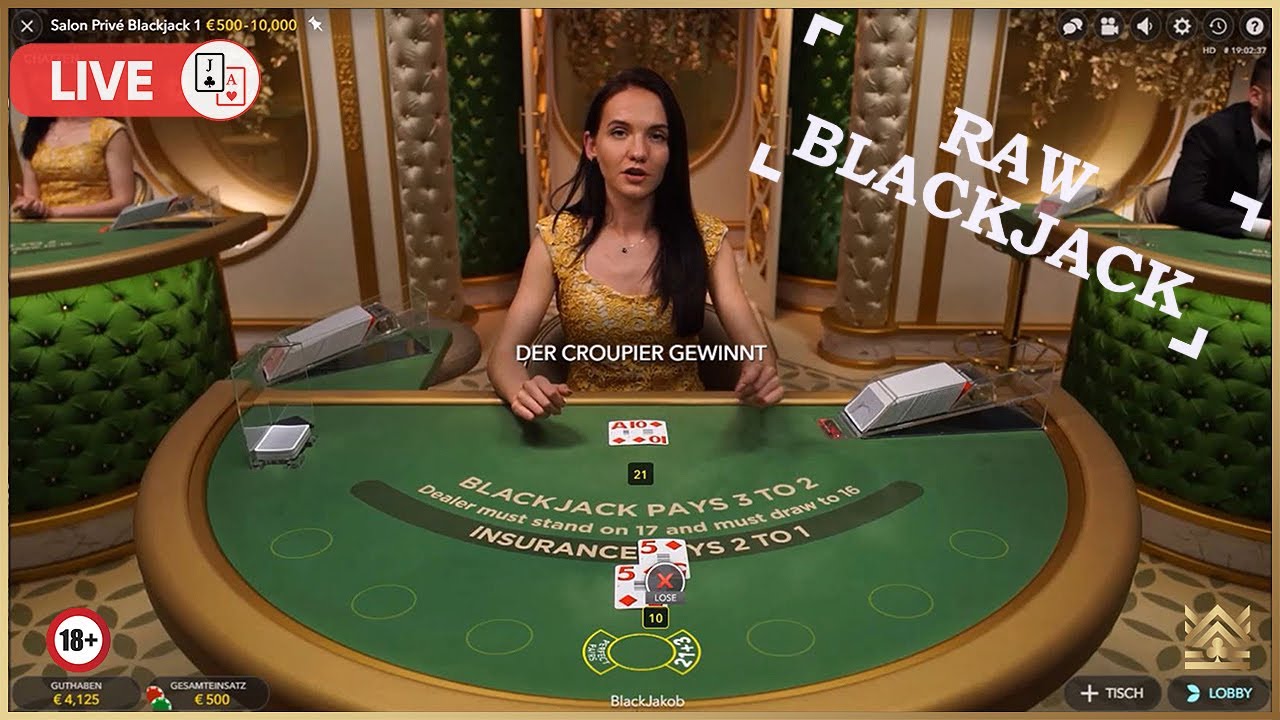 Blackjack Salon Prive 1 Side Bets A Lesson In Bj Youtube