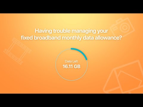 Tips and tricks to manage your home fibre broadband allowance