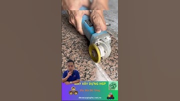 Phào đá gắn máy cầm tay điêu khác đá hoa cương