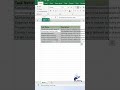 WRAP Text in Excel #excel #wrap #wrapping #ediary#exceltips #exceltricks