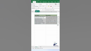 WRAP Text in Excel #excel #wrap #wrapping #ediary#exceltips #exceltricks