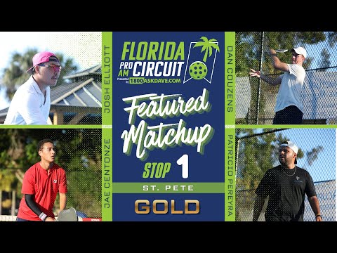FPAC St. Pete Finals | Couzens/Pereyra vs Elliott/Centonze | Racquet Club of St Pete