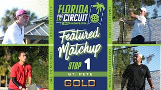 FPAC St. Pete Finals | Couzens/Pereyra vs Elliott/Centonze | Racquet Club of St Pete