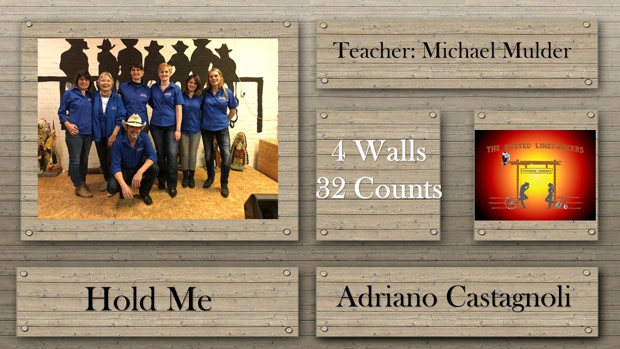 Line Dance Hold Me, Choreo: Adriano Castagnoli