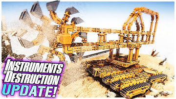 Building a Giant BUCKET-WHEEL EXCAVATOR For Ultimate Demolition! (Instruments of Destruction UPDATE)