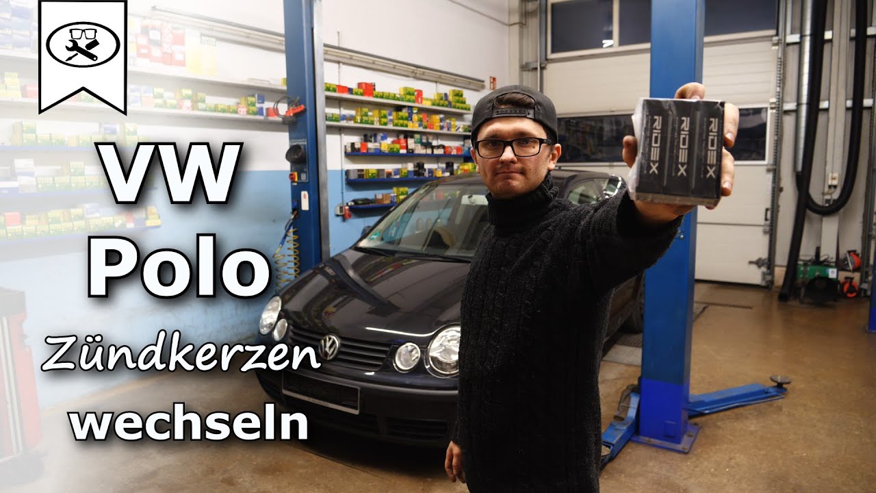 VW Polo 9N -- Zündspule und Zündkerzen wechseln 
