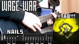WAGE WAR - NAIL5 (Guitar Cover + TAB) NEW SONG 2024!!!