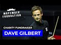 Snooker Champion Dave Gilbert - Raising Awareness for Movember!