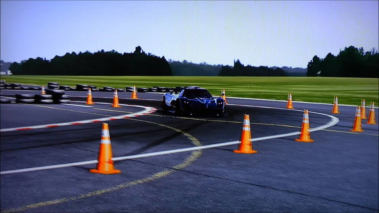 Forza 4 Zonda R Top Gear Track YouTube