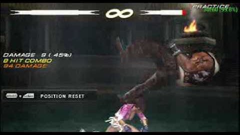 PPSSPP Games on AFP Tekken Hybrid Cristie Bruce Stance & Moves.