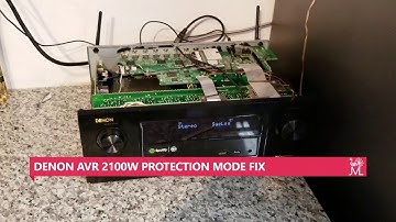 DENON AVR-2100 Protection Mode Power Cycle Fix