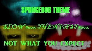 SPONGEBOB HORROR SONG - NOT WHAT YOU EXPECT