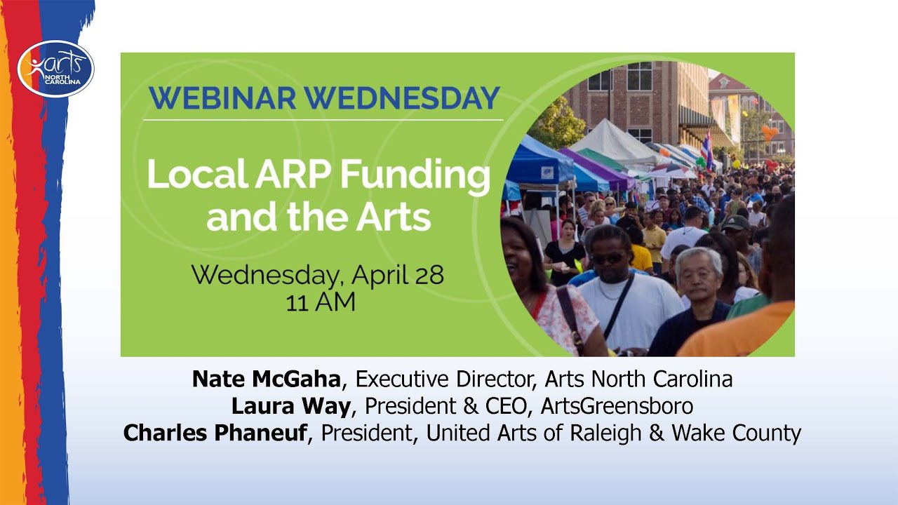 How the Arts Can Access Local American Rescue Plan Funding - YouTube