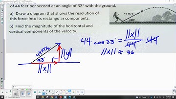 Vector word problems lesson part 2    1 25 23