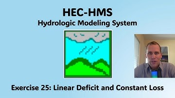 HEC HMS Exercise 25 - Linear Deficit and Constant Loss