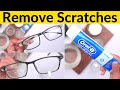 How to Remove Scratches from Polycarbonate Glasses, Lenses  Glasses Scratch Repair