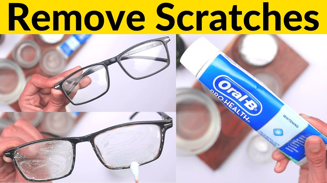How to Remove Scratches from Polycarbonate Glasses, Lenses Glasses Scratch Repair YouTube