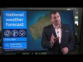 National Weather Forecast Tues 17 Dec 2024: Heat to ease in the east, wet for east QLD & parts of WA