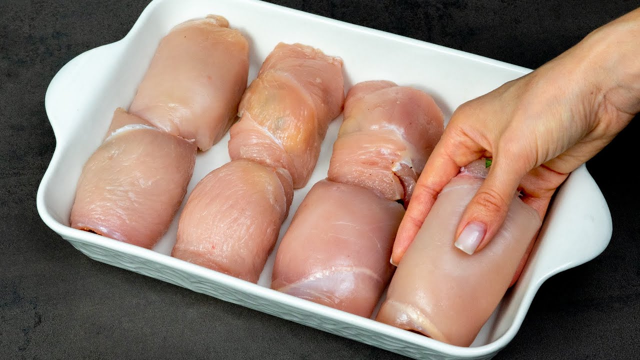 Кухня наизнанку из куриной грудки