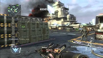 CoD Black Ops 2 Throwing Knife Across The Map Headshot | Carrier | EndGamerHD [HD]