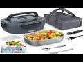 Electric Heated Lunch Box for Car Truck Home 1.5L 60 80W Portable