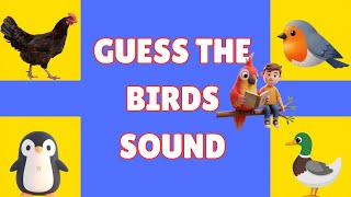 🐦 Tantangan Tebak Suara Burung untuk Anak-Anak! | Game Kuis Burung Seru | 🌈 Kuis Suara Burung Seru screenshot 1
