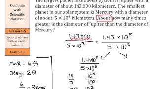 Compute with Scientific Notation